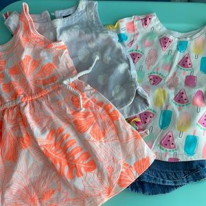2T girls summer lot